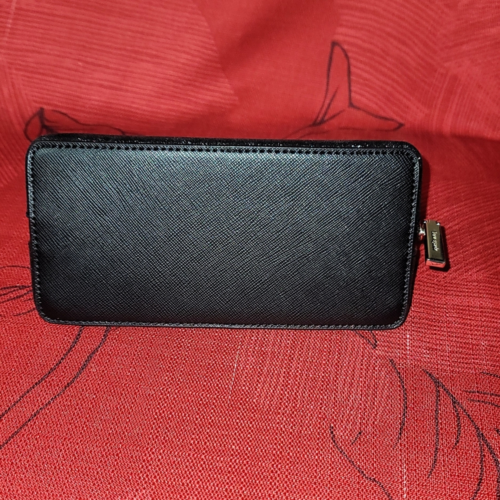 kate spade Black Glitter Cosmetic Bag - Picture 7 of 7